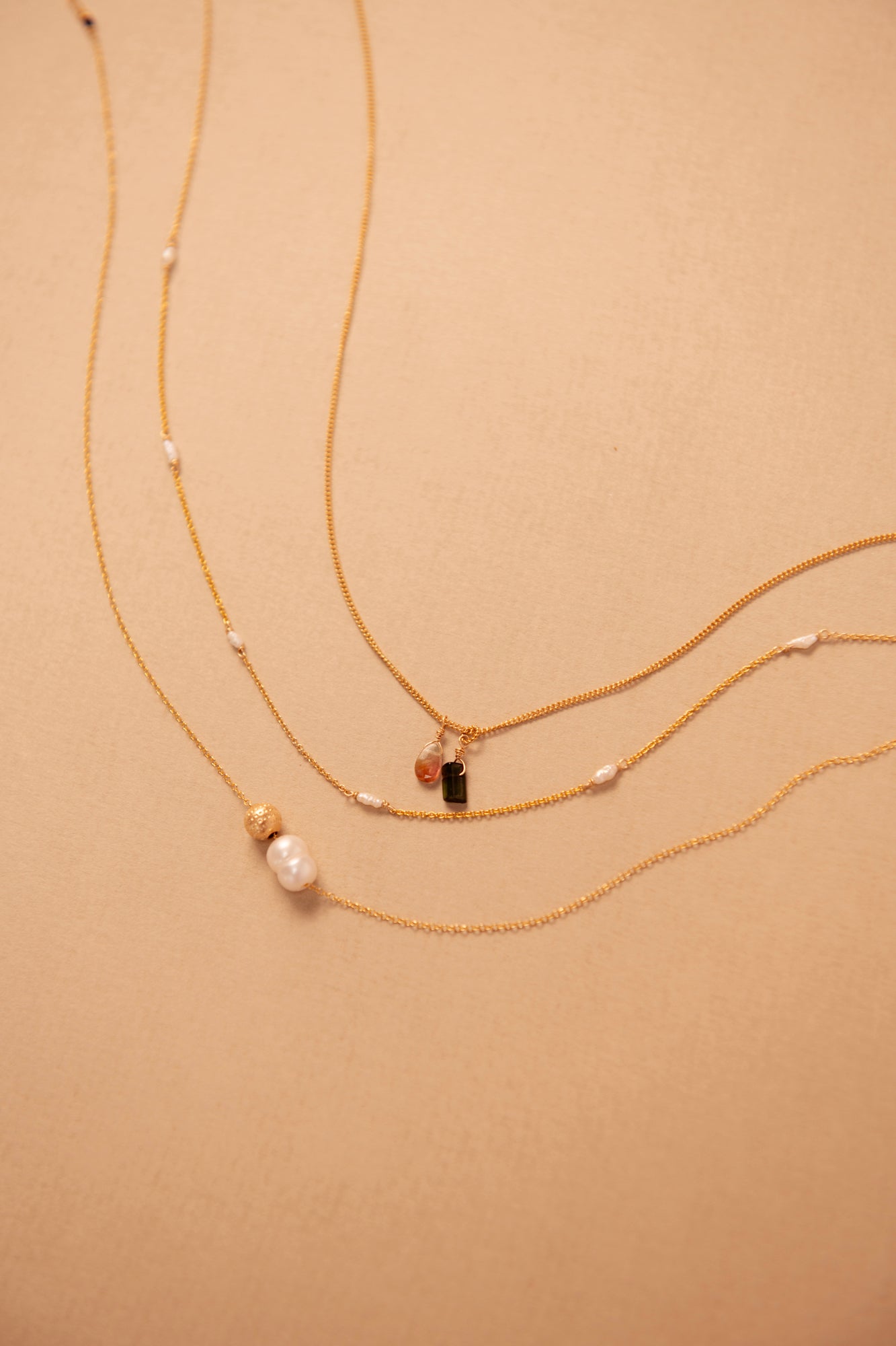 Shortie Loose Ends - gold filled