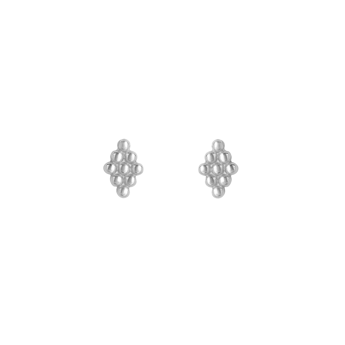 Oorstekers Zelie - zilver