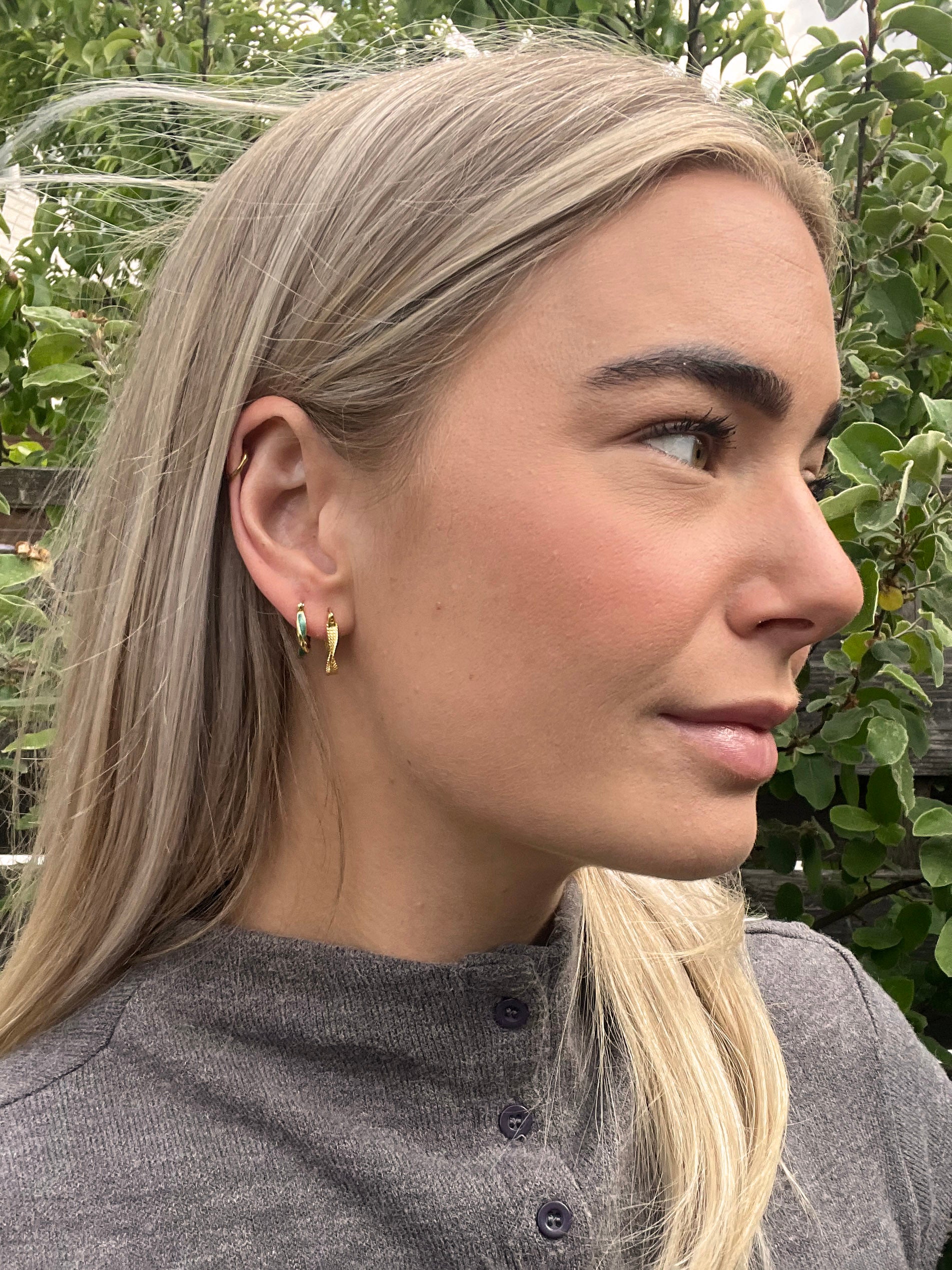 Oorbellen Margaux - zilver