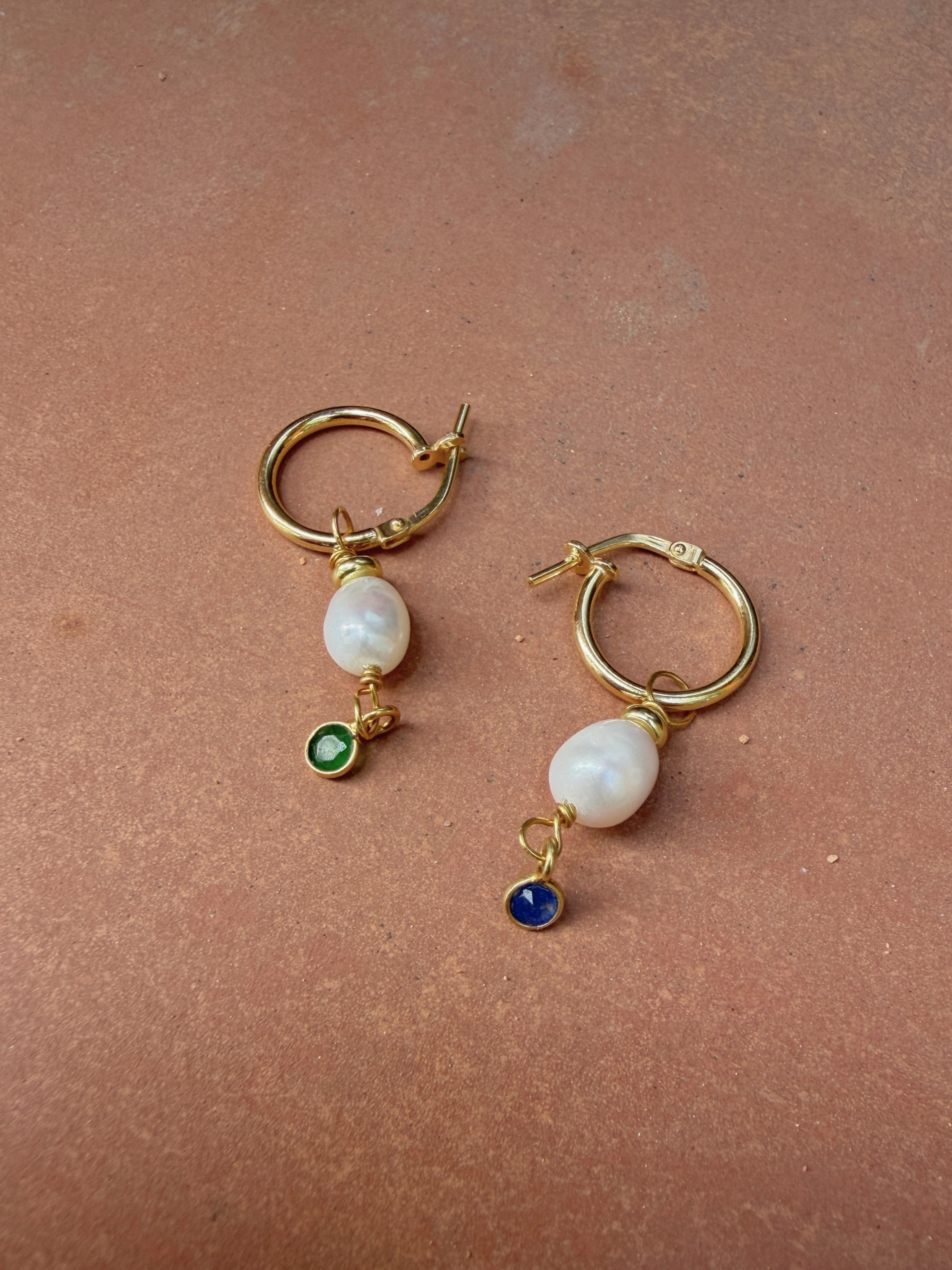 Oorbellen Joanna - goud & zilver