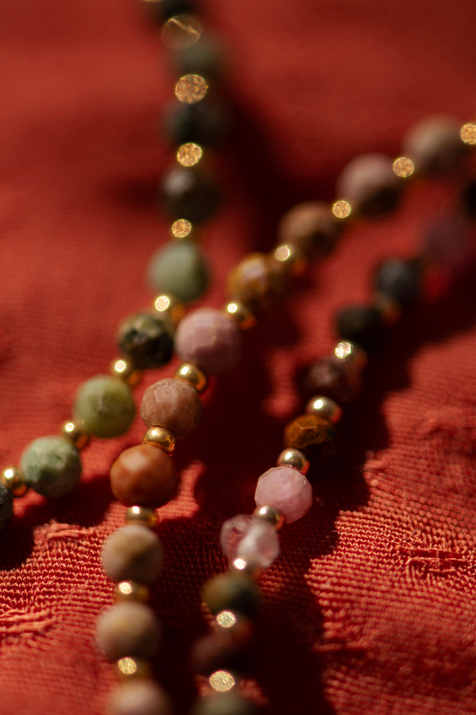 Armband Trouvailles - Warm Pink
