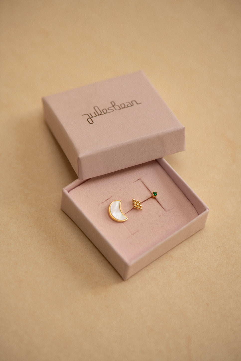 Oorstekers Zelie - zilver