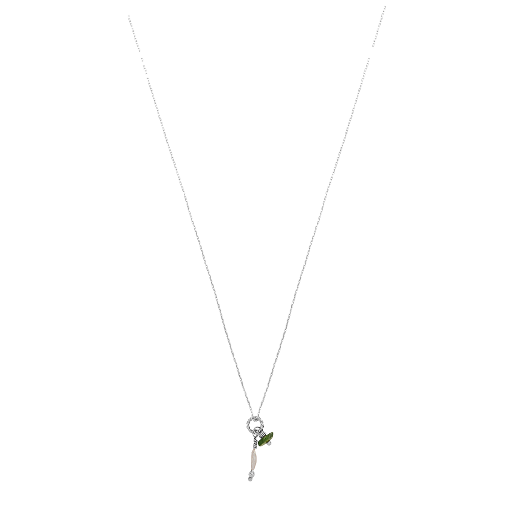 Shortie Somethin' Somethin' olijf - zilver